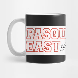 Pasquerilla East Notre Dame Sticker Mug